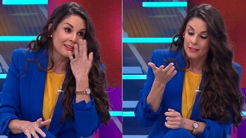 Rebeca Escribens se quebró al