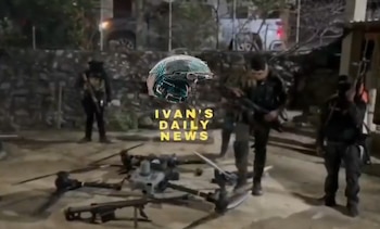 Uno de los drones presuntamente usados por el Cártel de Guasave. (Capturas de pantalla)