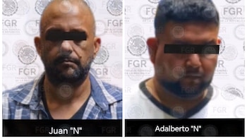 Un perro detector delató a dos hombres con 52 kilos de cocaína en el aeropuerto de Tijuana