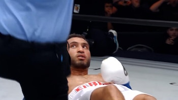 El escalofriante nocaut que se