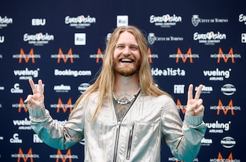 Sam Ryder, en la ceremonia