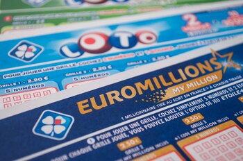 Un boleto del Euromillones. (ShutterStock