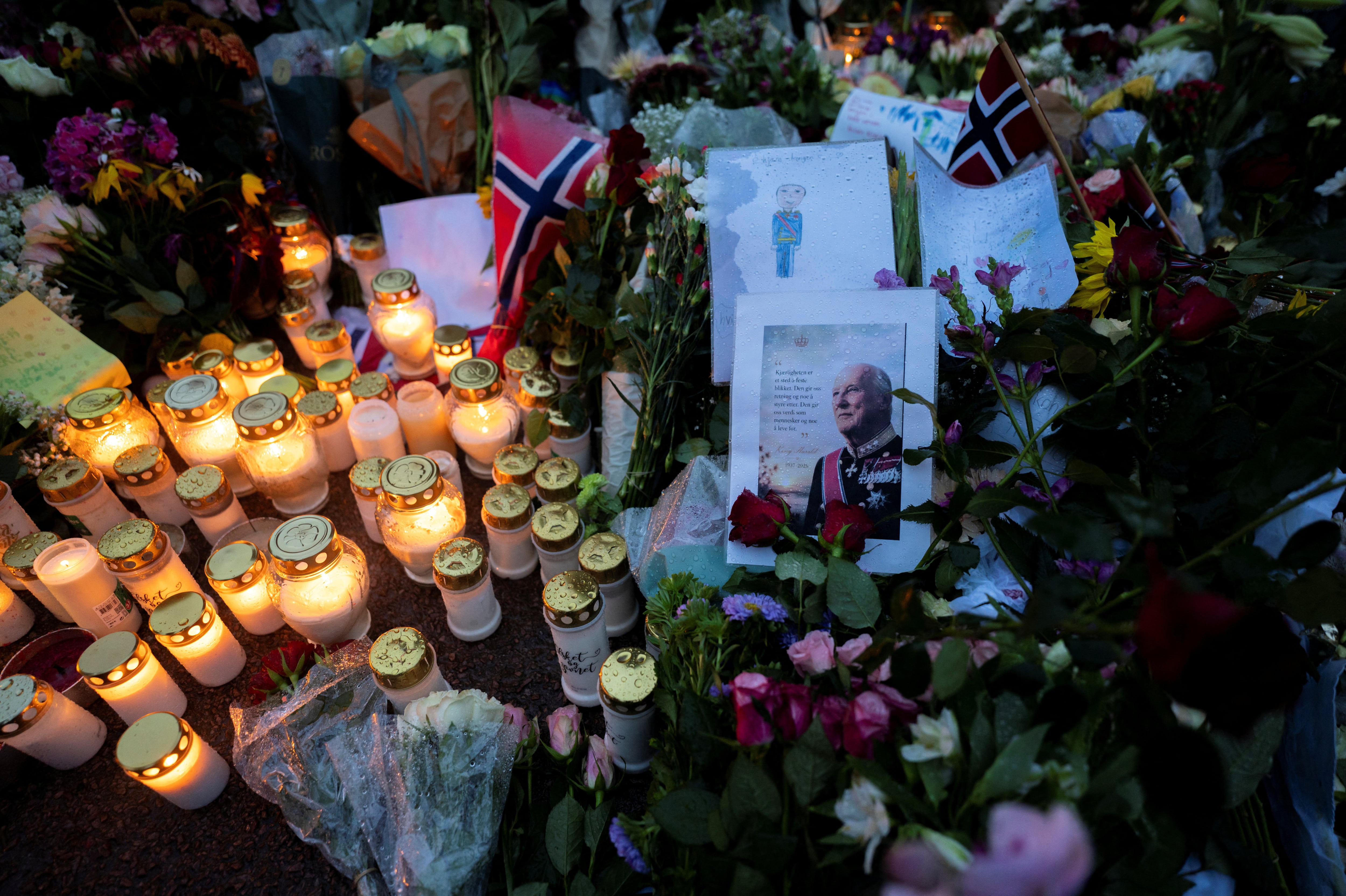 El rey Harald V murió en el Hospital Universitario de Oslo después de haber enfrentado complicaciones de salud. Cornelius Poppe/NTB/via REUTERS