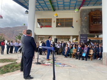 Inauguración del CADE Ejecutivos 2023 desde el Cusco | Infobae / Clara Giraldo