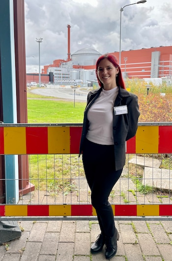 En la Central nuclear de