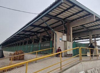 Puestos del principal centro de