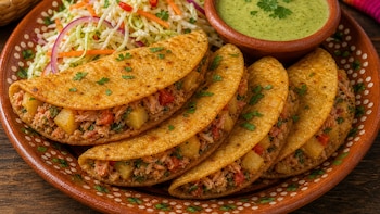 Pescadillas de atún y papa: la receta económica que conquista las cocinas mexicanas