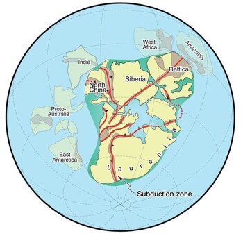 01/01/1970 La subducción ensambló el