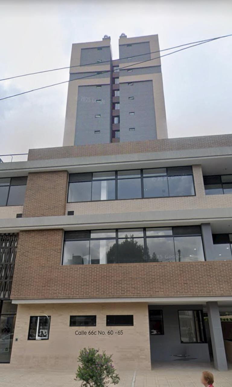 Conjunto residencial Salitre Living, en el sector de Salitre Greco (Bogotá), donde Laura Camila Blanco cayó desde un noveno piso - crédito Google Maps