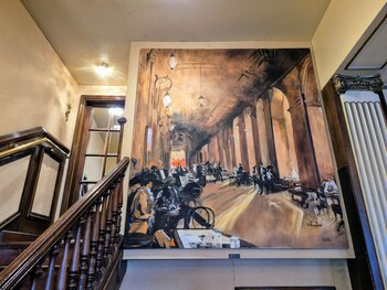 Pintura del argentino Camilo Lucarini