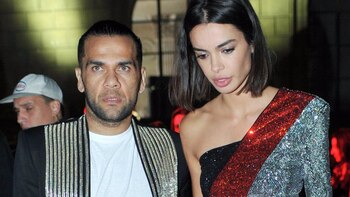 Joana Sanz y Dani Alves