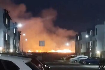 Fuerte incendio en Chalco provocó