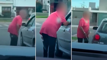 Video: una mujer se bajó