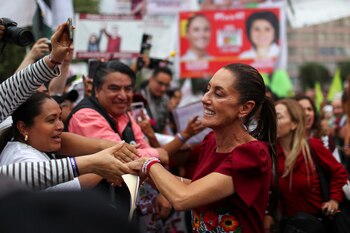 Claudia Sheinbaum lidera las preferencias