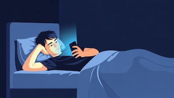 Por qué utilizar el celular en la noche perjudica la salud mental y cuál es el efecto en la calidad del sueño