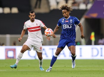 André Carrillo en un partido