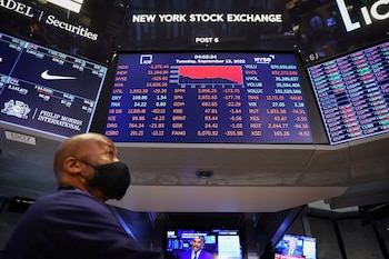 Una pantalla muestra el promedio