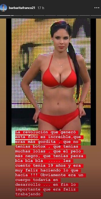 Barby referenció las críticas que