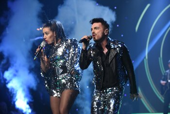 Alejandro Sergi y Juliana Gattas,