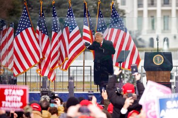 El discurso del presidente Donald