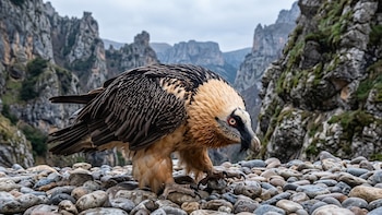 La carrera para evitar la desaparición del quebrantahuesos en el sur de África