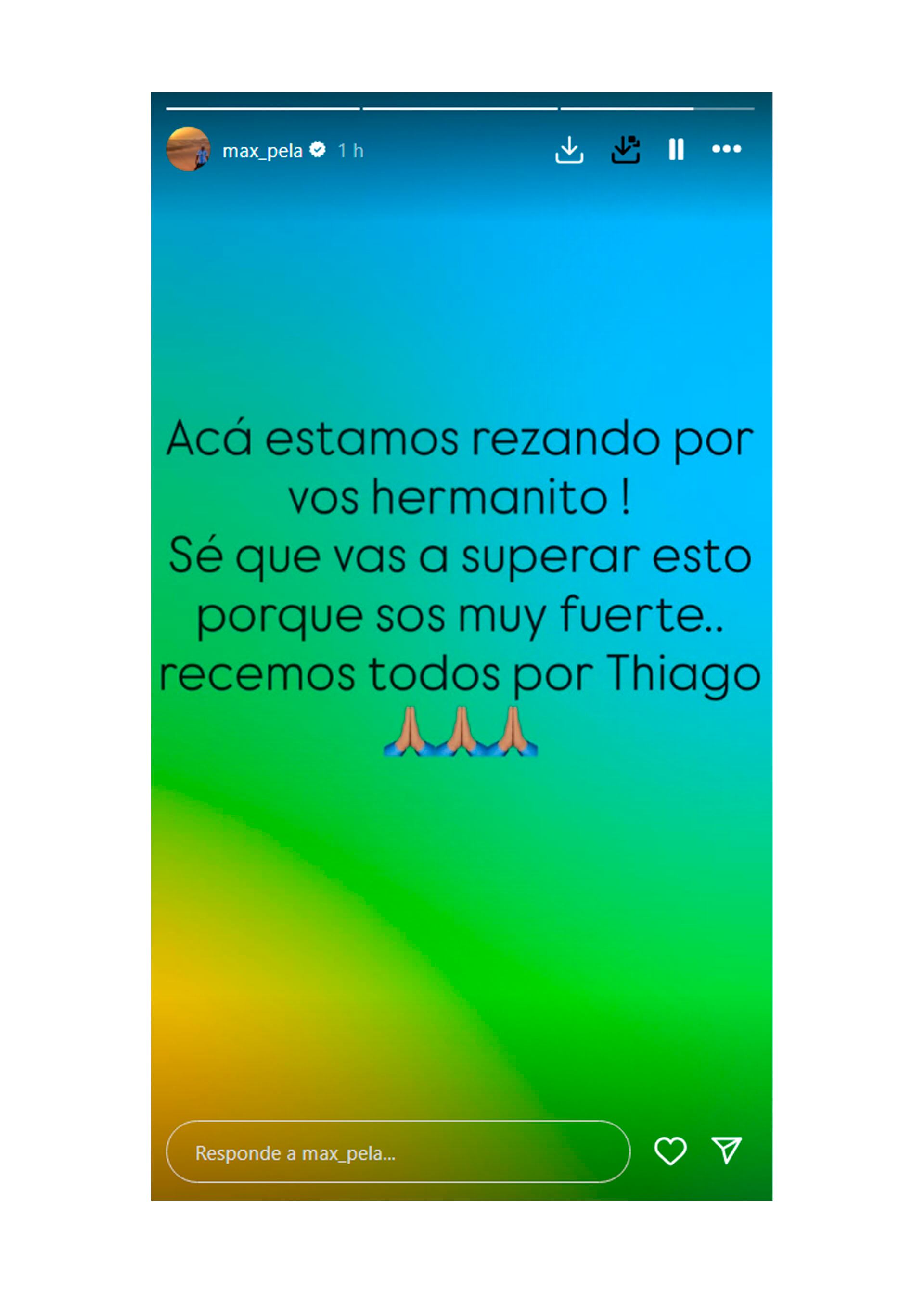 De Maxi Giúdici para Thiago Medina