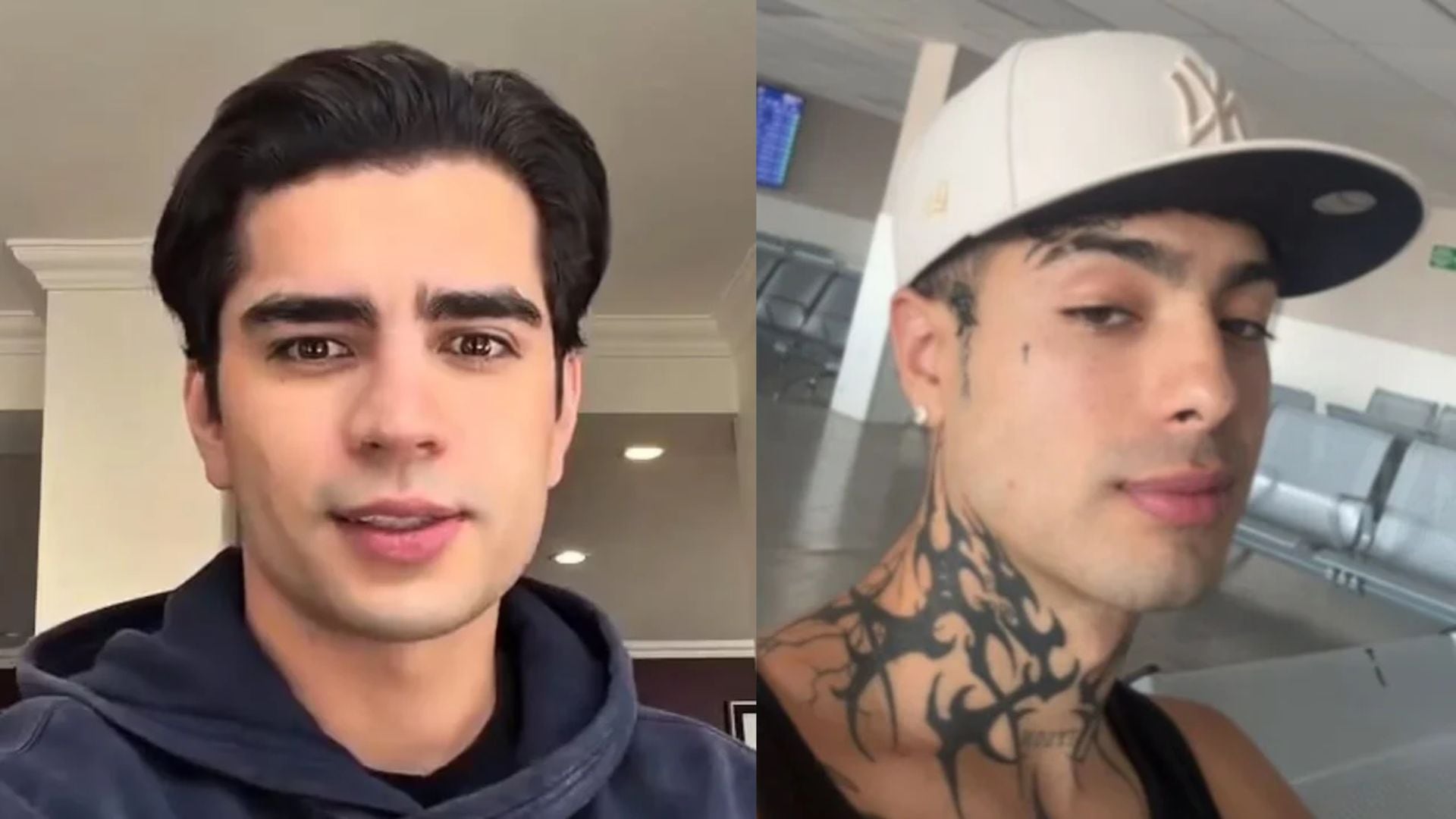 Testigos grabaron el momento exacto en que la discusión estalló frente a otros exparticipantes de La Casa de los Famosos México reunidos en la celebración del influencer. (Captura de pantalla IG)