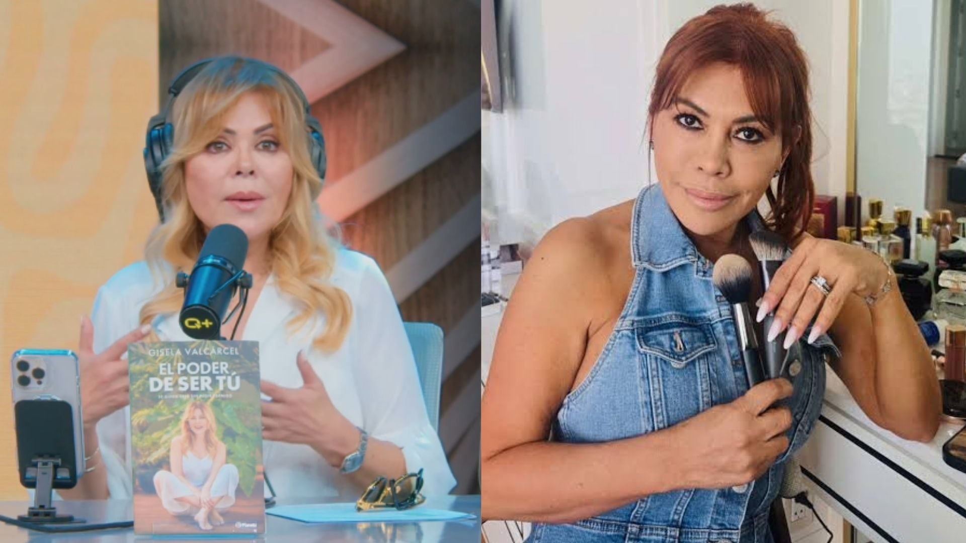 Gisela Valcárcel no descarta reunirse con Magaly Medina, pero pone una condición. YouTube: Sin+ Que Decir.