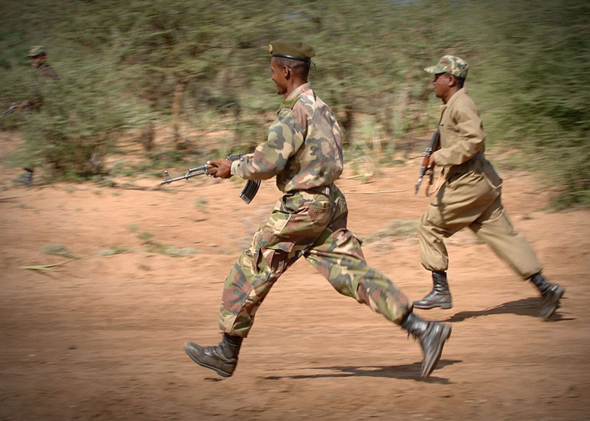 29/05/2020 Militares etíopes realizan maniobras de combate
POLITICA AFRICA ETIOPÍA INTERNACIONAL
DEPARTAMENTO DE DEFENSA DE EEUU