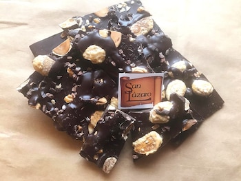 Chocolates con frutos secos de