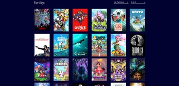 La sección de juego de