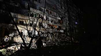 Al menos una joven muerta y seis heridos tras una nueva ola de ataques rusos contra la ciudad de Kiev
