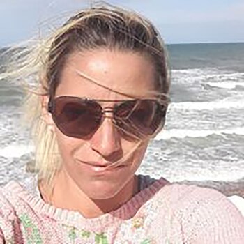 Durante el embarazo, Valeria ya