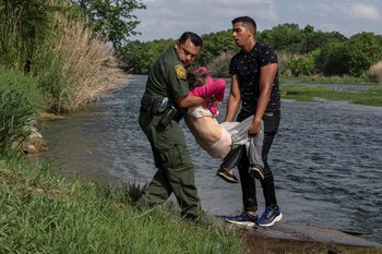 La abuela es recibida por