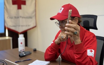 La entidad asegura que la coordinación ha sido efectiva para brindar ayuda a los damnificados por el movimiento sísmico. (Cruz Roja)