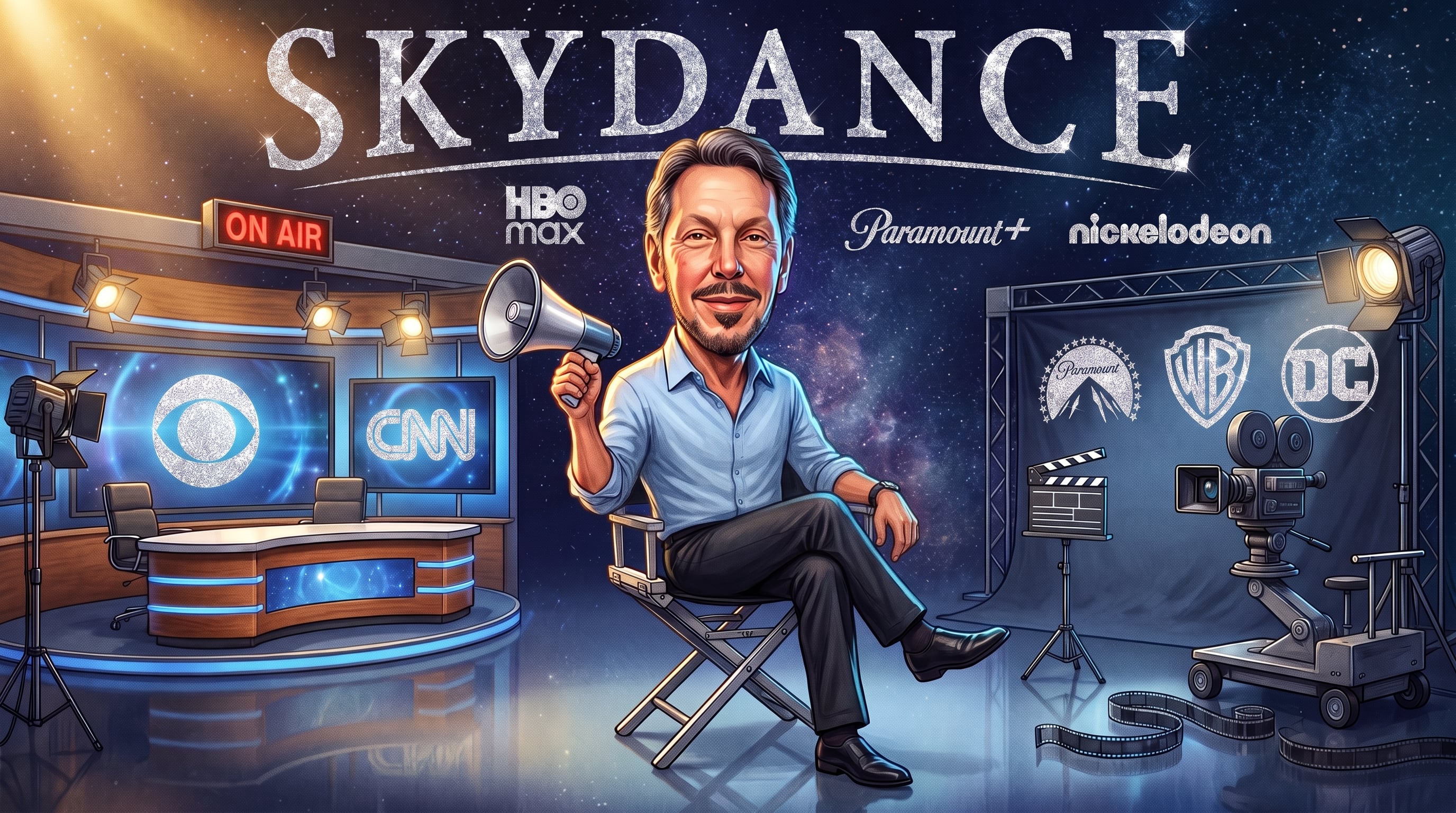 David Ellison lidera la expansión del imperio empresarial familiar, respaldado por la fortuna de su padre, Larry Ellison, con intereses en el entretenimiento, las redes sociales, la tecnología y la inteligencia artificial (Imagen Ilustrativa Infobae)