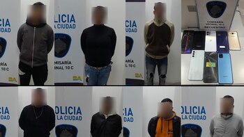 Siete delincuentes fueron detenidos por