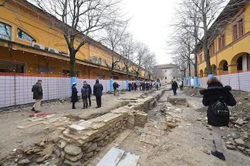 Las excavaciones en la Plaza
