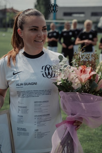 La foto de Alia Guagni que se hizo viral. (Foto: @comowomen)