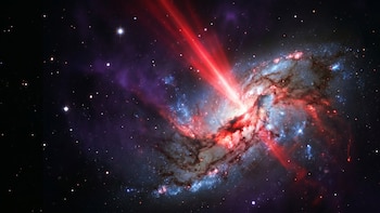 Una ventana al pasado del universo: investigan una señal cósmica a más de 8 mil millones de años luz