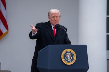 El presidente norteamericano Donald Trump.