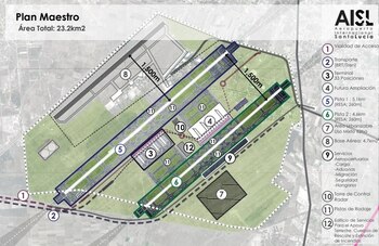 Según la Consulta Ciudadana, realizada el pasado octubre, el 69.5 por ciento de la población votó a favor de la Base aérea de Santa Lucía; el 29.1 por ciento apoyó la continuación del proyecto de Texcoco (Foto: aeropuertosantalucía.com)