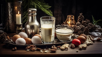 El ponche de huevo es