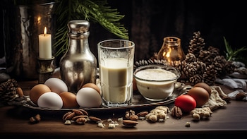 Receta de ponche de huevo: