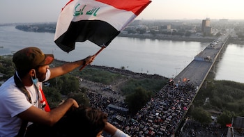 Enfrentamientos entre manifestantes y las