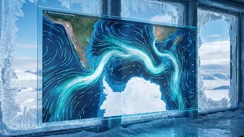 Cómo funciona el radar en la Antártida que promete mejorar los pronósticos de lluvias y nevadas