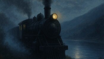 Un tren fantasma y una