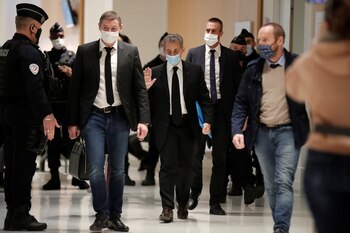 El ex presidente francés Nicolas