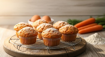 Esta receta fácil de magdalenas