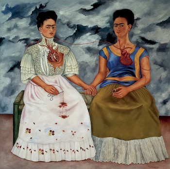 Las dos Fridas, el autorretrato doble que Frida Kahlo pintó en 1939, forma parte de la colección permanente del Museo de Arte Moderno. (Foto: Museo de Arte Moderno)